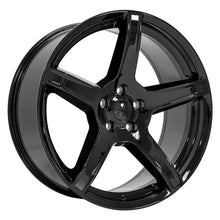 Cargar imagen en el visor de la galería, 22" Replica Wheel fits Jeep Grand Cherokee - DG22 Black 22x9.5