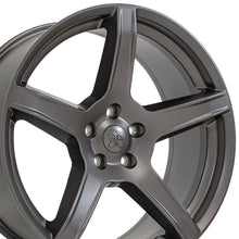 Load image into Gallery viewer, 22" Replica Wheel fits Jeep Grand Cherokee - DG22 Satin Gunmetal 22x9.5