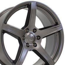 Load image into Gallery viewer, 22" Replica Wheel fits Ram 1500 - DG22 Satin Gunmetal 22x9.5