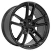 20" Replica Wheel fits Dodge Challenger - DG23 Satin Black 20x9