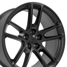 Cargar imagen en el visor de la galería, 20" Replica Wheel fits Dodge Challenger - DG23 Satin Black 20x9