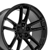 20" Replica Wheel fits Dodge Challenger - DG23 Black 20x10