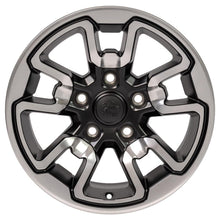 Cargar imagen en el visor de la galería, 17" Replica Wheel DG55 Fits Dodge RAM Rebel Rim 17x8 Polished w/Satin Wheel