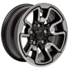 17" Replica Wheel DG55 Fits Dodge RAM Rebel Rim 17x8 Polished w/Satin Wheel