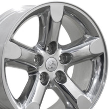 Load image into Gallery viewer, 20" Replica Wheel DG56 Fits Dodge RAM Rim 20x9 Polished Wheel