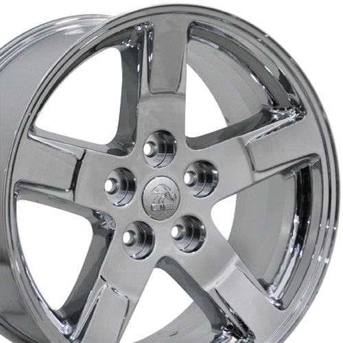 20" Replica Wheel DG62 Fits Dodge RAM Rim 20x9 Chrome Wheel