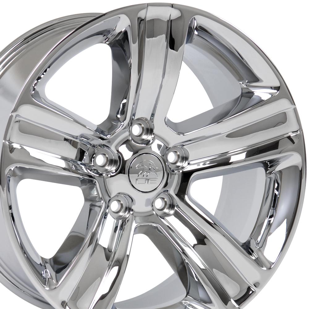 20" Replica Wheel DG65 Fits Dodge RAM Rim 20x9 Chrome Wheel