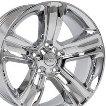 Cargar imagen en el visor de la galería, 20" Replica Wheel DG65 Fits Dodge RAM Rim 20x9 Chrome Wheel