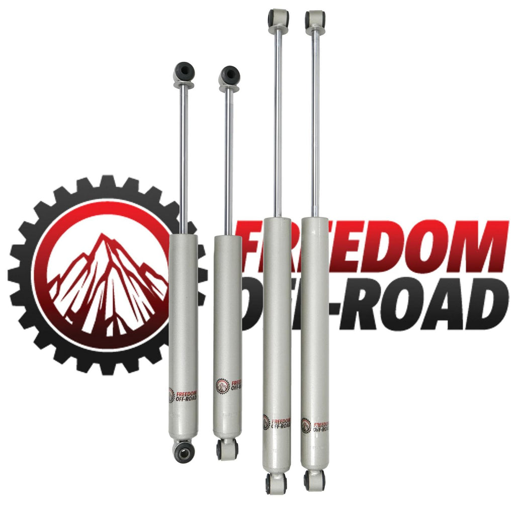 3-6 Inch Lift Extended Nitro Shocks 99-04 F-250 F-350 Super Duty Freedom Off-Road