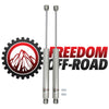 0-3 Inch Lift Extended Nitro Rear Shocks 04-23 F-150 No Raptor 06-08 Mark LT Freedom Off-Road