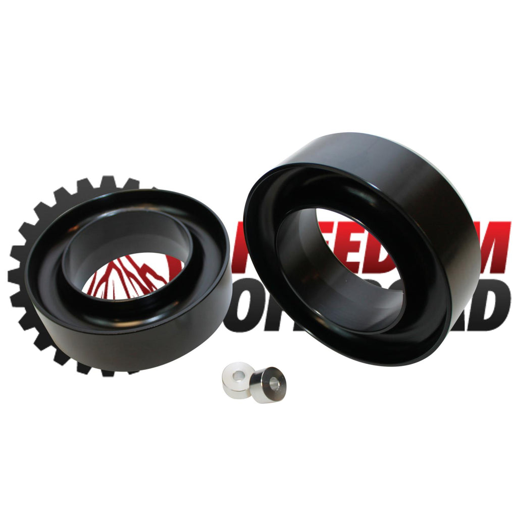 3 Inch Billet Coil Spring Spacer Leveling Lift Kit w/ Shock Spacers 99-06 Silverado/Sierra 1500 Freedom Off-Road