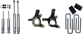 3 Inch Front Lift Spindles / 2 Inch Rear Blocks w/ U-Bolts and Shocks 99-06 Silverado/Sierra 1500 Freedom Off-Road