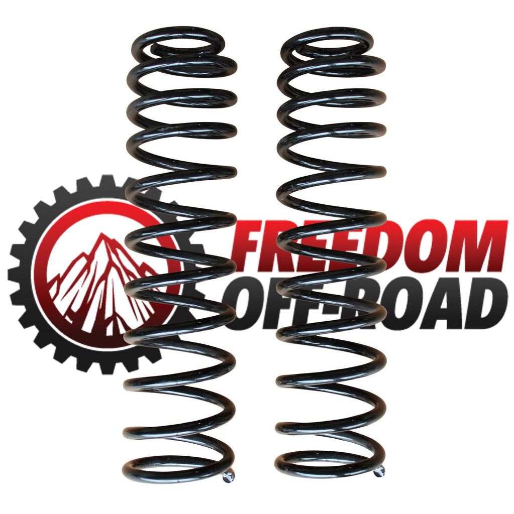 2.5 4dr 3.5 Inch 2dr Front Lift Springs 18-UP Wrangler JL No 392 or 4XE Freedom Off-Road