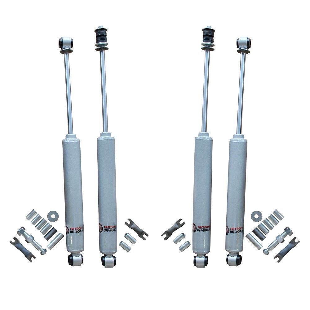 4-6 Inch Lift Extended Nitro Shocks 97-06 Wrangler TJ Freedom Off-Road