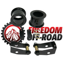 Cargar imagen en el visor de la galería, 3 Inch Front Coil Spring Spacers with Shock Extenders and Brake Line Brackets 07-18 Wrangler JK Freedom Off-Road