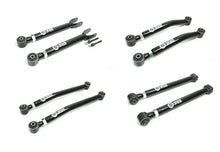 Cargar imagen en el visor de la galería, Adjustable Front Upper + Lower and Rear Upper + Lower Control Arms For 0-4.5 Inch Lift 8 pc Kit 18-24 Wrangler JL Freedom Off-Road