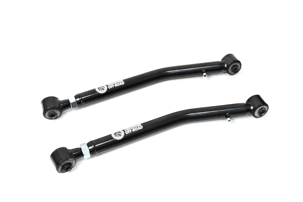 Adjustable Front Lower Control Arms for 0-4in Lift 18-24 Wrangler JL 20-24 Gladiator Freedom Off-Road