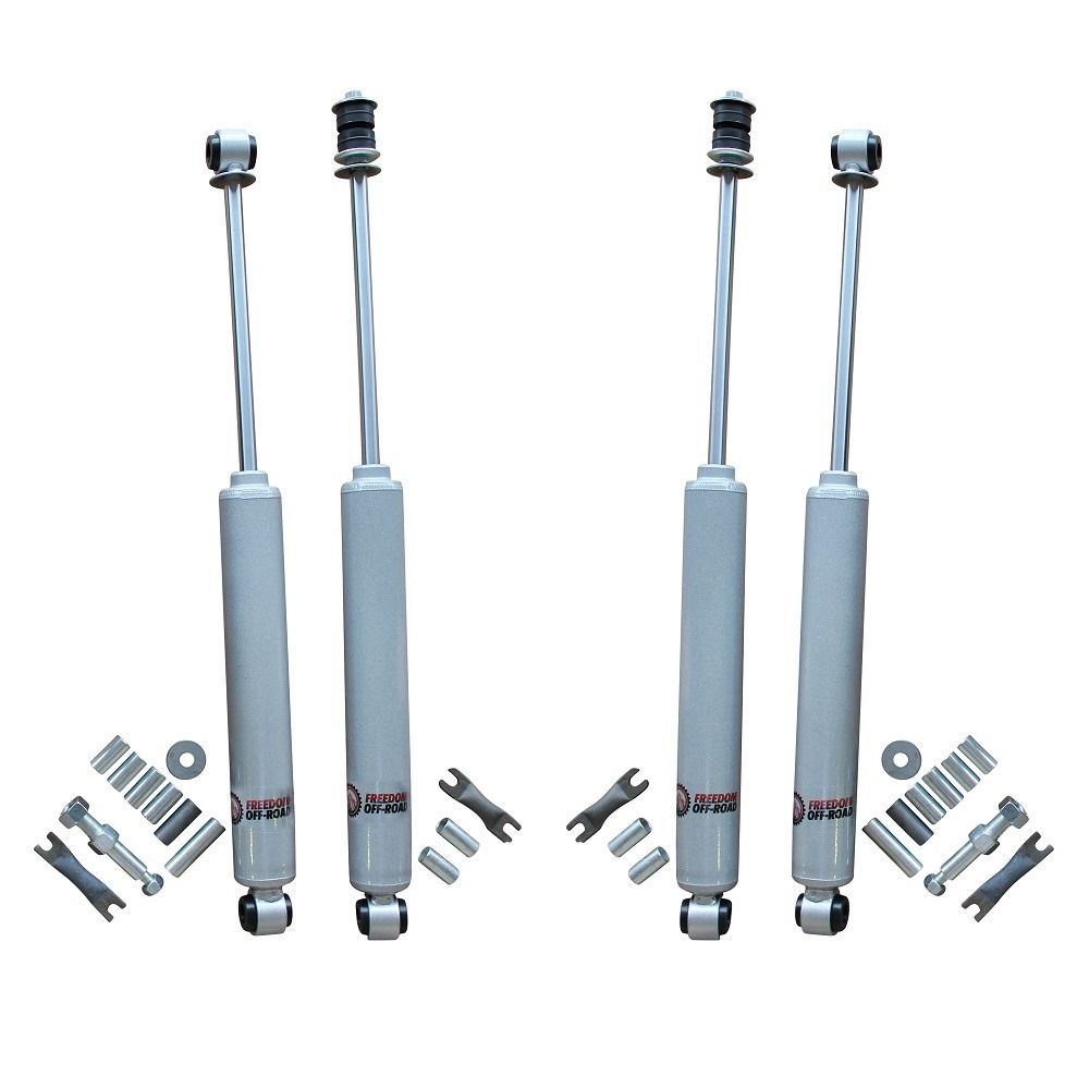 0-4 Inch Lift Extended Nitro Shocks 93-04 Grand Cherokee 97-06 Wrangler Freedom Off-Road