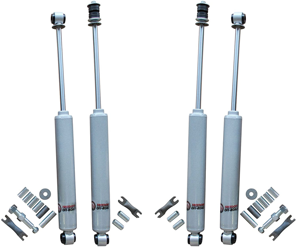 Extended Nitro Shocks for 4-6 Inch Lift 85-01 Cherokee Freedom Off-Road