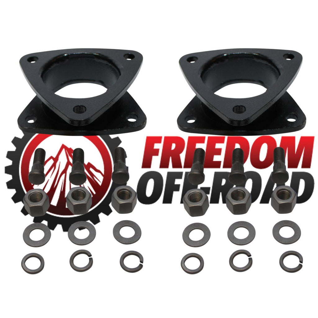 3 Inch Front Strut Spacers 10-23 GX460 03-09 GX470 03-23 4Runner 07-14 FJ Cruiser 05-23 Tacoma Freedom Off-Road