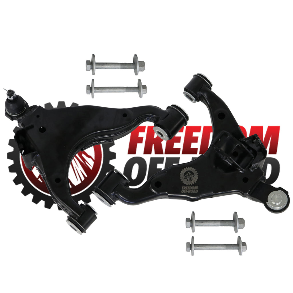Front Lower Control Arms Non KDSS 03-09 Lexus GX470/03-09 4Runner/07-09 FJ Cruiser Freedom Off-Road