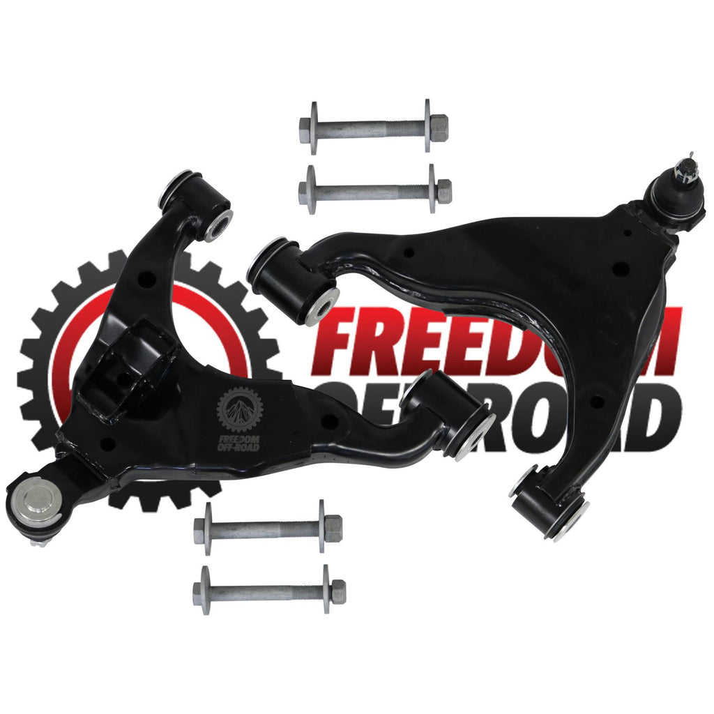 Front Lower Control Arms Non KDSS Applications 03-23 4Runner 07-14 FJ Cruiser Freedom Off-Road