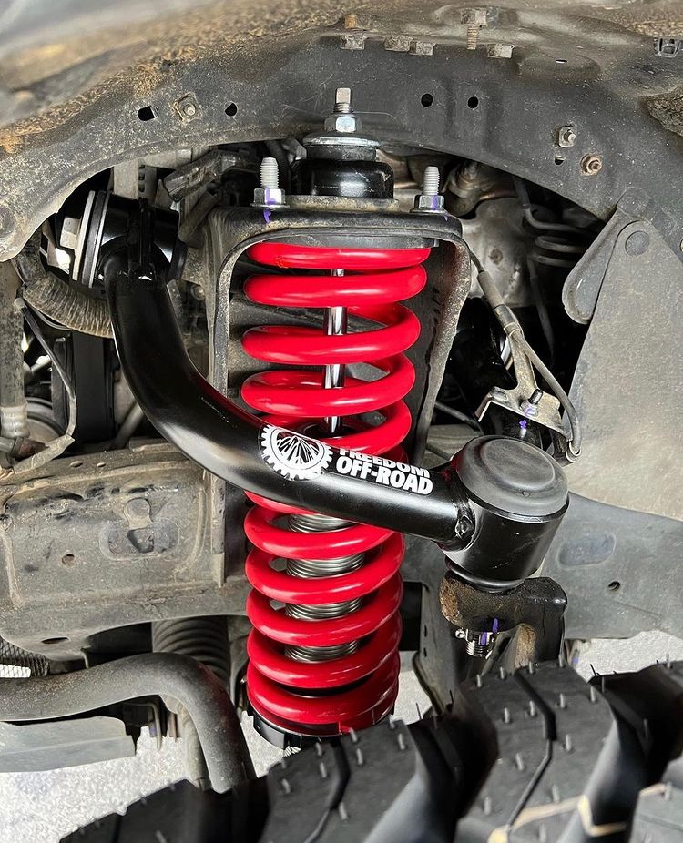 Front Upper Control Arms for 2-4 Inch Lift 10-23 GX460 05-09 GX470 03-23 4Runner 07-14 FJ Cruiser Freedom Off-Road
