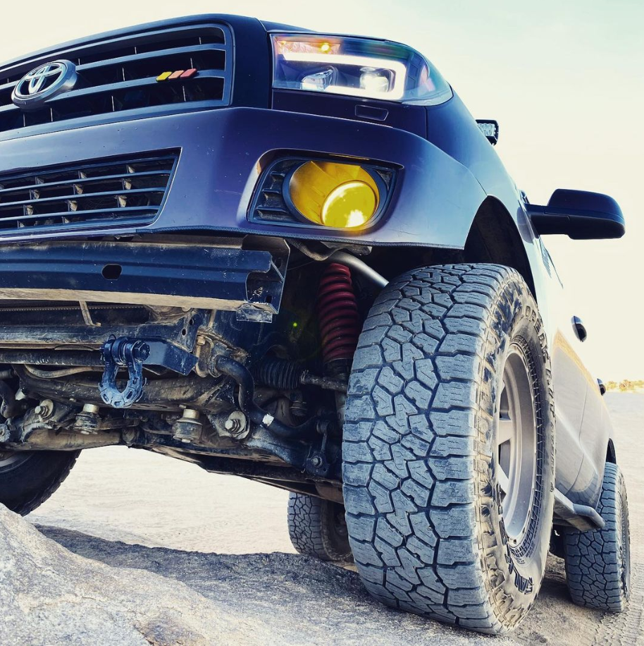 Front Upper Control Arms for 2-4 Inch Lift Uni-Ball 08-22 Sequoia 07-21 Tundra Freedom Off-Road
