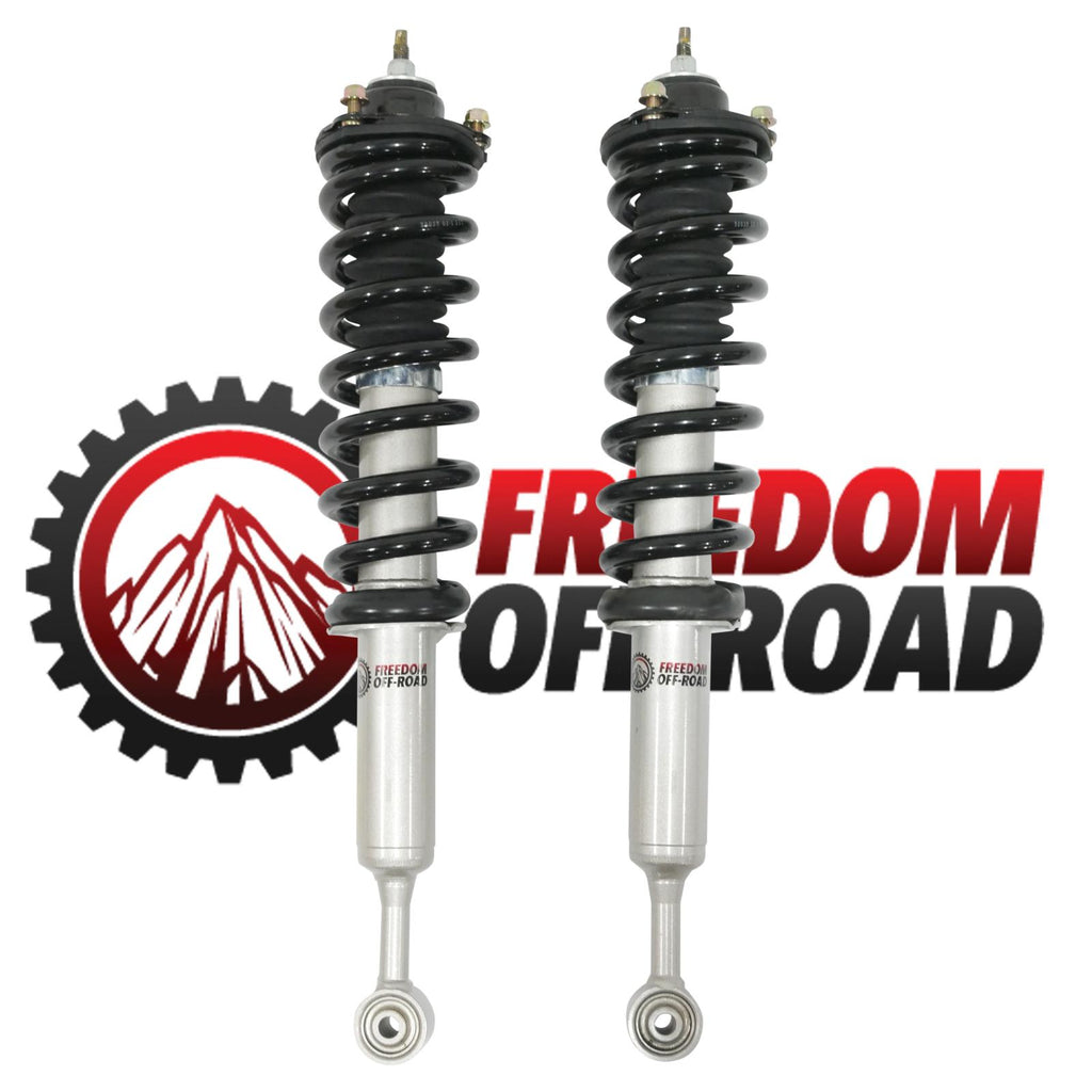Front 3 Inch Lift Struts 10-23 GX460 03-09 GX470 03-23 4Runner 07-14 FJ Cruiser 05-23 Tacoma Freedom Off-Road