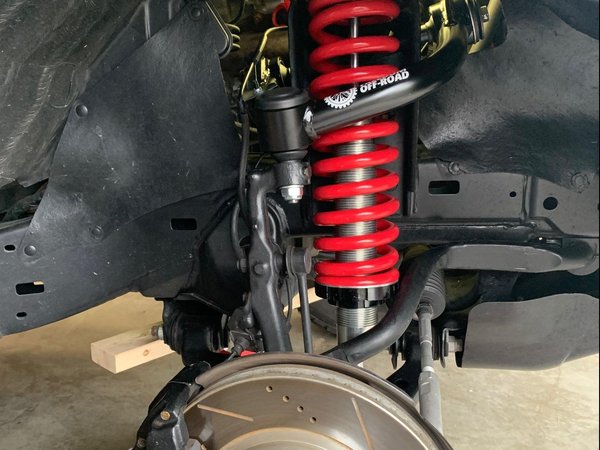 2.5-5 Inch Adjustable Coilovers w/ Extended End links 10-23 GX460 03-09 GX470 03-23 4Runner 07-14 FJ Cruiser 05-23 Tacoma Freedom Off-Road