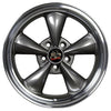 17" Replica Wheel FR01 Fits Ford Mustang Bullitt Rim 17x8 Gunmetal Wheel
