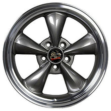 Cargar imagen en el visor de la galería, 17" Replica Wheel FR01 Fits Ford Mustang Bullitt Rim 17x8 Gunmetal Wheel
