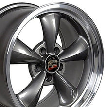 Cargar imagen en el visor de la galería, 17" Replica Wheel FR01 Fits Ford Mustang Bullitt Rim 17x8 Gunmetal Wheel