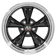 Cargar imagen en el visor de la galería, 17" Replica Wheel FR01 Fits Ford Mustang Bullitt Rim 17x9 Black Wheel