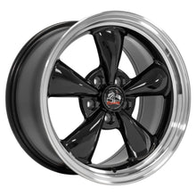 Cargar imagen en el visor de la galería, 17" Replica Wheel FR01 Fits Ford Mustang Bullitt Rim 17x9 Black Wheel