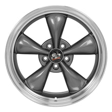 Cargar imagen en el visor de la galería, 18" Replica Wheel FR01 Fits Ford Mustang Bullitt Rim 18x9 Gunmetal Wheel