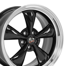 Cargar imagen en el visor de la galería, 18" Replica Wheel FR01 Fits Ford Mustang Bullitt Rim 18x9 Black Wheel