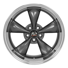 Cargar imagen en el visor de la galería, 18" Replica Wheel FR01 Fits Ford Mustang Bullitt Rim 18x10 Gunmetal Wheel