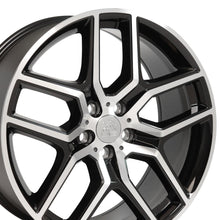 Load image into Gallery viewer, 20" Replica Wheel FR73 Fits Ford Explorer Rim 20x9 Black Mach'd Wheel