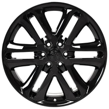 Cargar imagen en el visor de la galería, 22" Replica Wheel fits Ford F150 - FR76 Black 22x9