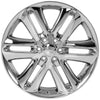 22" Replica Wheel FR76 Fits Ford F150 Rim 22x9 Chrome Wheel