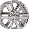 22" Replica Wheel FR76 Fits Ford F150 Rim 22x9 Chrome Wheel