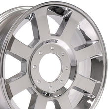 Cargar imagen en el visor de la galería, 20" Replica Wheel FR78 Fits Ford Super Duty Rim 20x8 Chrome Wheel