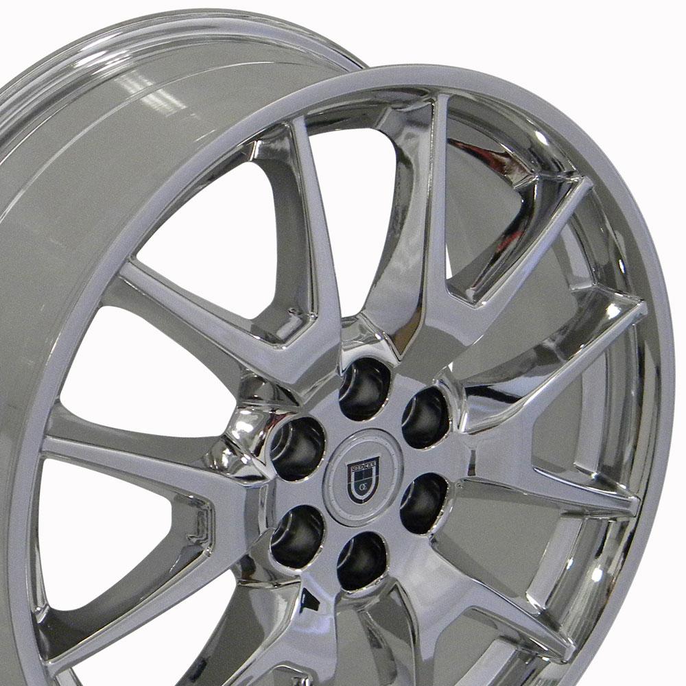 20" Replica Wheel CA12 Fits Cadillac SRX Rim 20x8 Chrome Wheel