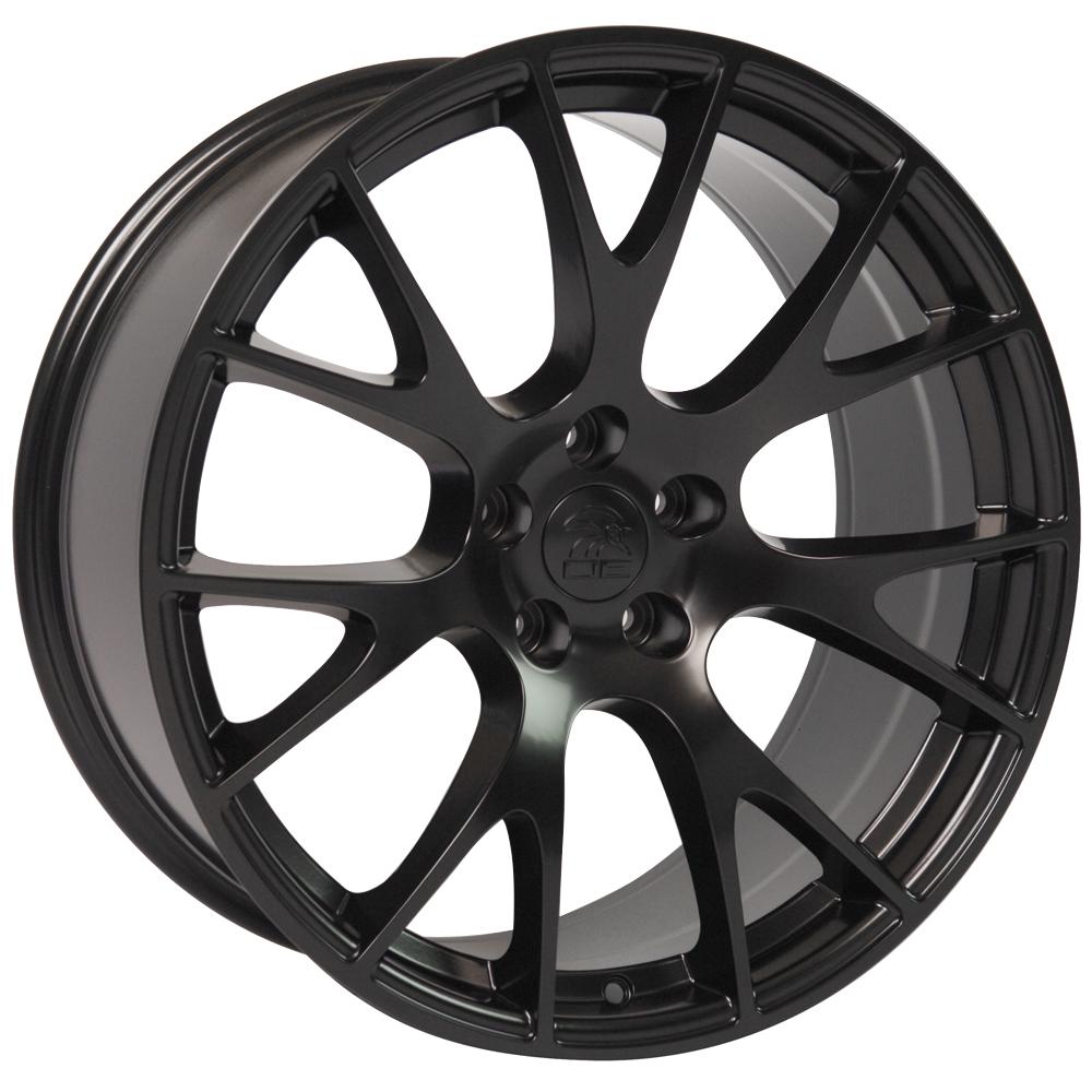 20" Replica Wheel DG15 Fits Dodge Hellcat Rim 20x10 Satin Wheel