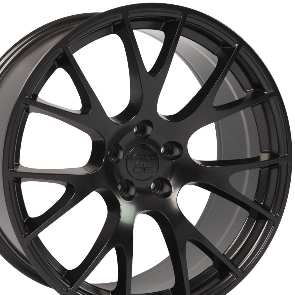 20" Replica Wheel DG15 Fits Dodge Hellcat Rim 20x10 Satin Wheel