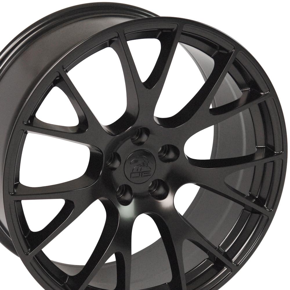 20" Replica Wheel DG15 Fits Dodge Hellcat Rim 20x9 Satin Wheel