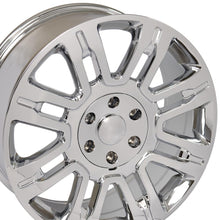 Cargar imagen en el visor de la galería, 20" Replica Wheel FR98 Fits Ford Expedition Rim 20x8.5 Chrome Wheel