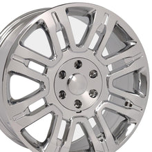 Cargar imagen en el visor de la galería, 20" Replica Wheel FR98 Fits Ford Expedition Rim 20x8.5 Chrome Wheel