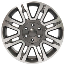 Load image into Gallery viewer, 20" Replica Wheel FR98 Fits Ford Expedition Rim 20x8.5 Gunmetal Mach'd Wheel